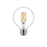 Philips 60-Watt Equivalent G25 Dimmable Daylight LED Light Bulb (2-Pack)