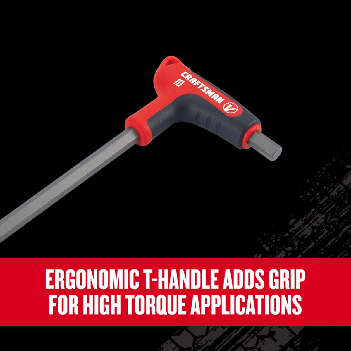 Craftsman V-Series X-Tract Technology Metric T-Handle Hex Key Set, 8 pc