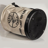 Canvas Bucket, All-Purpose with Swivel Snap and Drain Holes, 12-Inch - Super Arbor