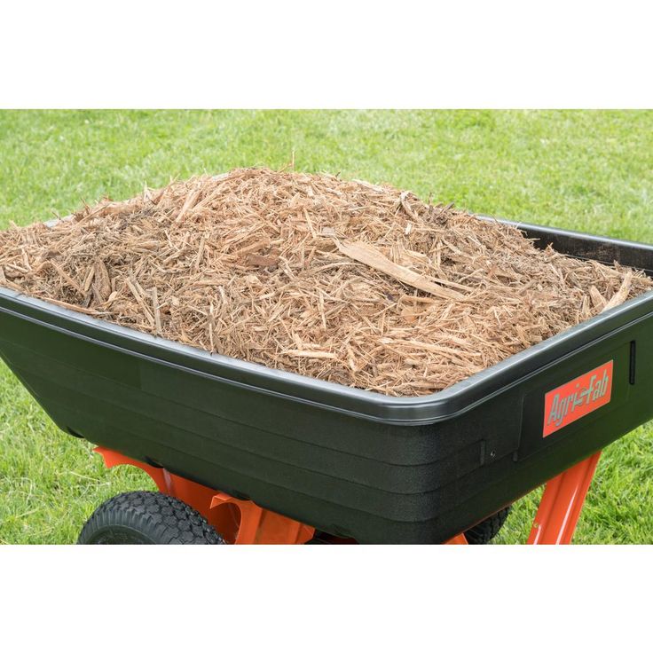 Agri-Fab 10 cu. ft. Poly Cart with 650 lbs. Heaped Capacity
