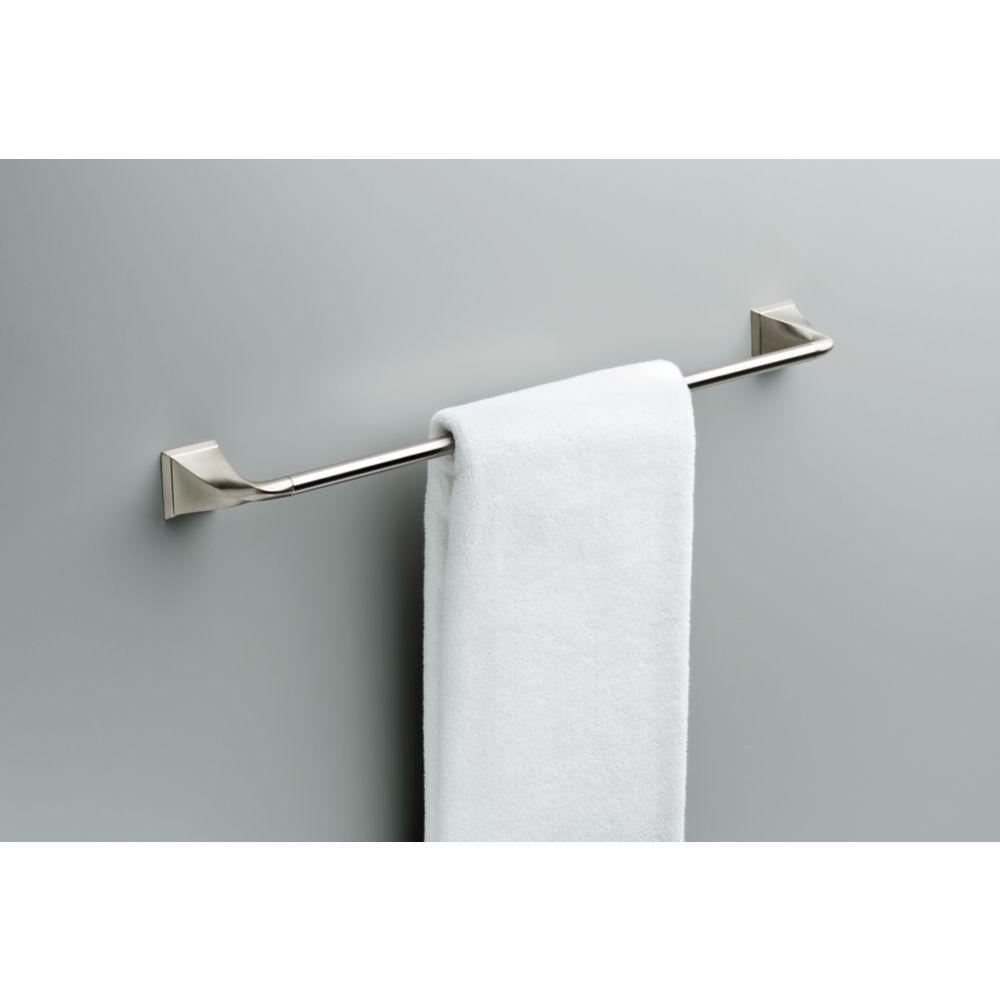 Everly 4-Piece Bath Hardware Set in SpotShield Brushed Nickel - Super Arbor