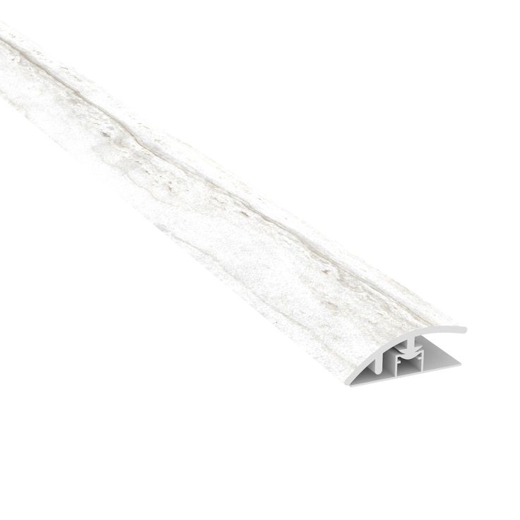 CALI Shorebreak Salt Point Travertine 0.47-in T x 1.77-in W x 72.83-in L Vinyl Reducer