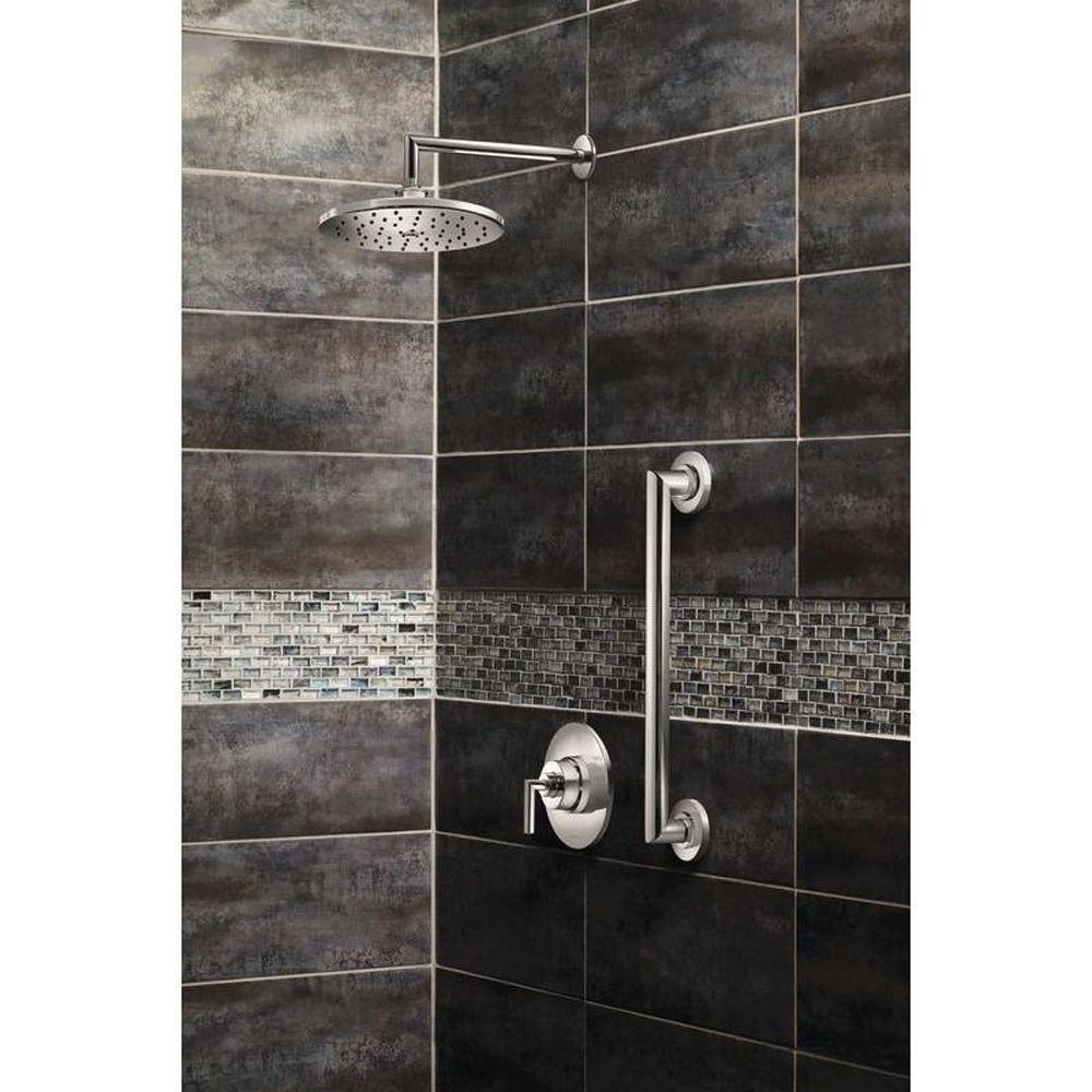 Arris 36 in. Concealed Screw Grab Bar in Chrome - Super Arbor