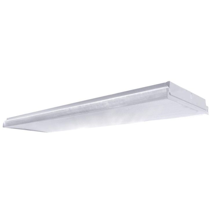 4 ft. 8000 Lumens Integrated LED White Wrap Light, 4000K