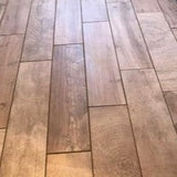 Style Selections Woods Natural 6-in x 24-in Glazed Porcelain Wood Look Floor Tile - Super Arbor