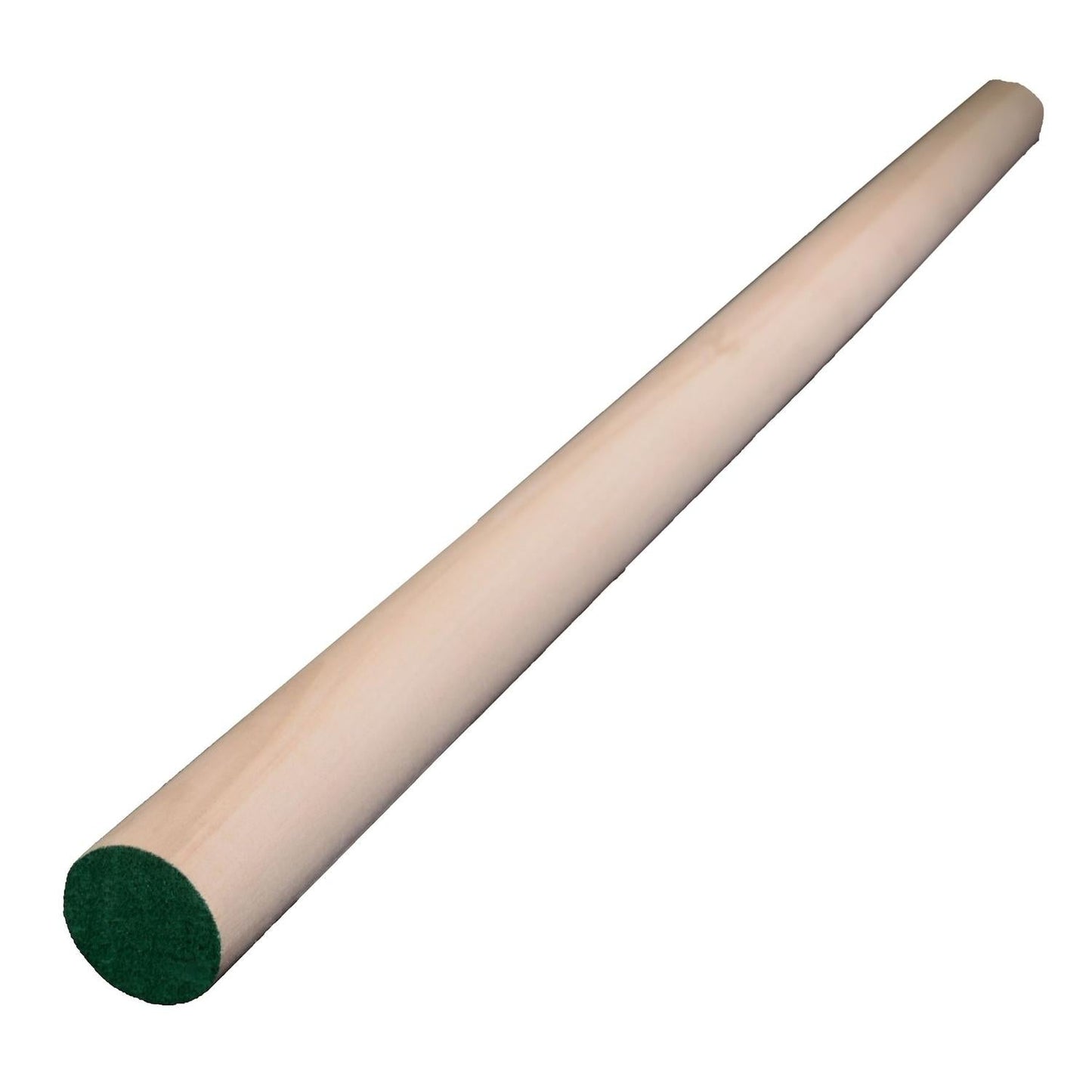 Alexandria Moulding Round Ramin Hardwood Dowel, 1-1/4 in. Diameter x 36 in. Length, Light Green