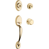 Chelsea Satin Nickel Single Cylinder Door Handleset with Juno Door Knob Featuring SmartKey Security - Super Arbor