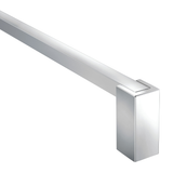 Moen Kyvos 24-in Brushed Nickel Wall Mount Single Towel Bar