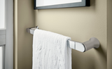 Moen Genta 24 in. Towel Bar in Brushed Nickel