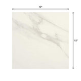Daltile Selwyn Bianco Calacatta 12 in. x 12 in. Glazed Porcelain Floor and Wall Tile (14.55 sq. ft. / Case)