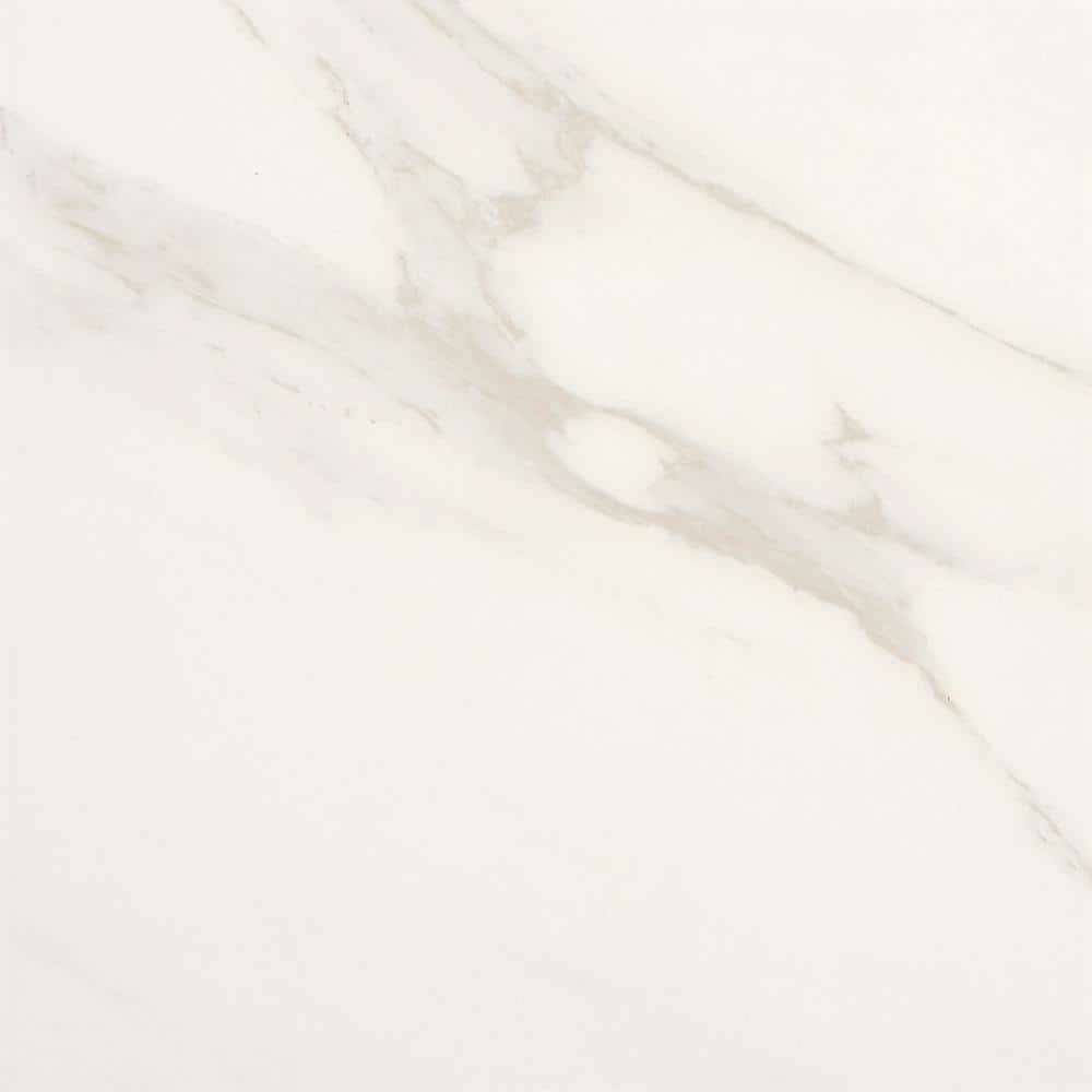 Daltile Selwyn Bianco Calacatta 12 in. x 12 in. Glazed Porcelain Floor and Wall Tile, Matte, 14.55 sq. ft. per Case