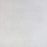 Ivy Hill Tile Birmingham Hexagon Bianco 4 in. x 8 in. 8mm Polished Ceramic Subway Tile (5.38 sq. ft. / box)