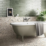 Ivy Hill Tile Grain Bianco 7.87 in. x 7.87 in. Matte Porcelain Floor and Wall Tile (12.48 sq. ft./Case)