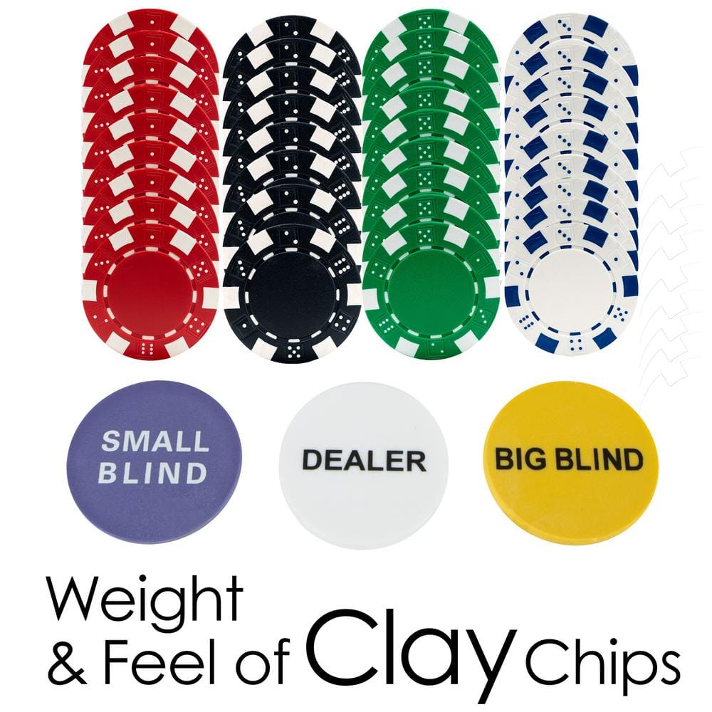 Bike Lane 500 Dice Style Poker Chip Set