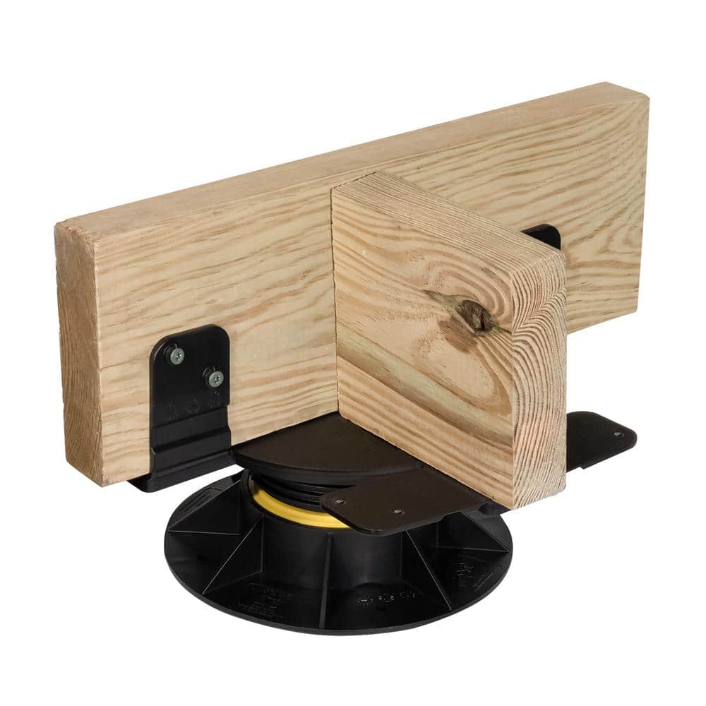 Bison Innovative Products Level.Up Pedestal System Accessory Joist Top Attachment (12-Pack)