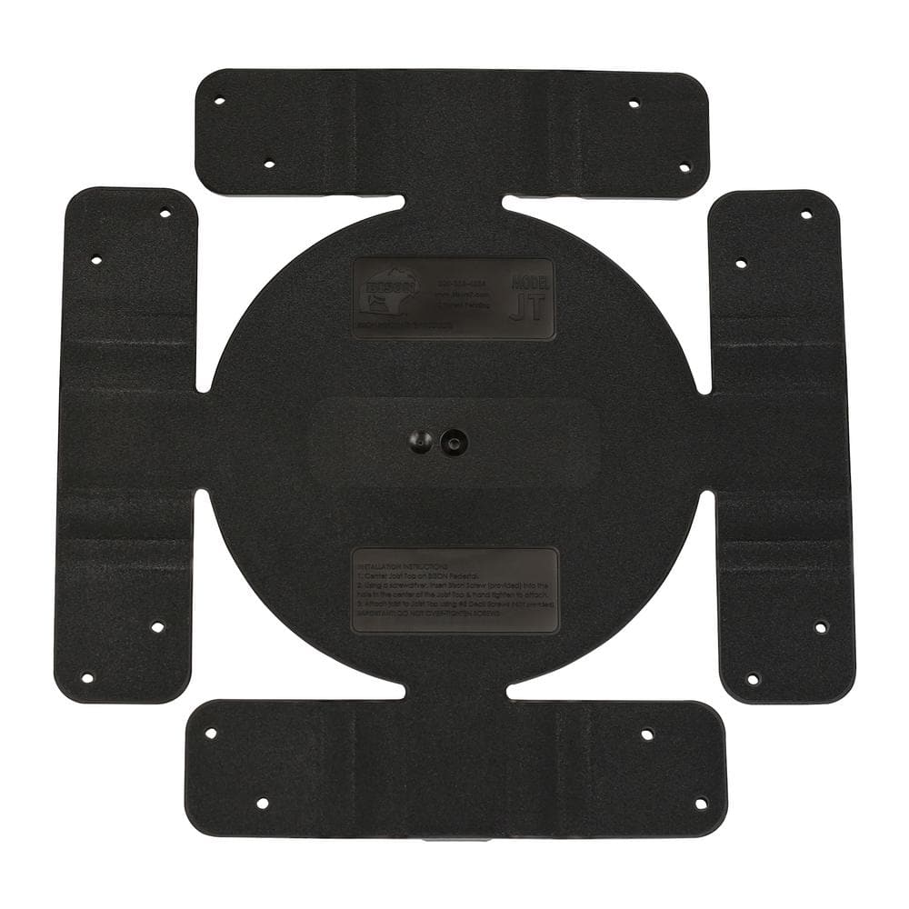 Bison Innovative Products Level.Up Pedestal System Accessory Joist Top Attachment (12-Pack)