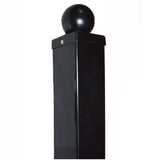ALEKO Large Cap for Driveway Gate Post - 3.5 in. x 3.5 in. - Black