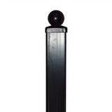 ALEKO Large Cap for Driveway Gate Post - 3.5 in. x 3.5 in. - Black