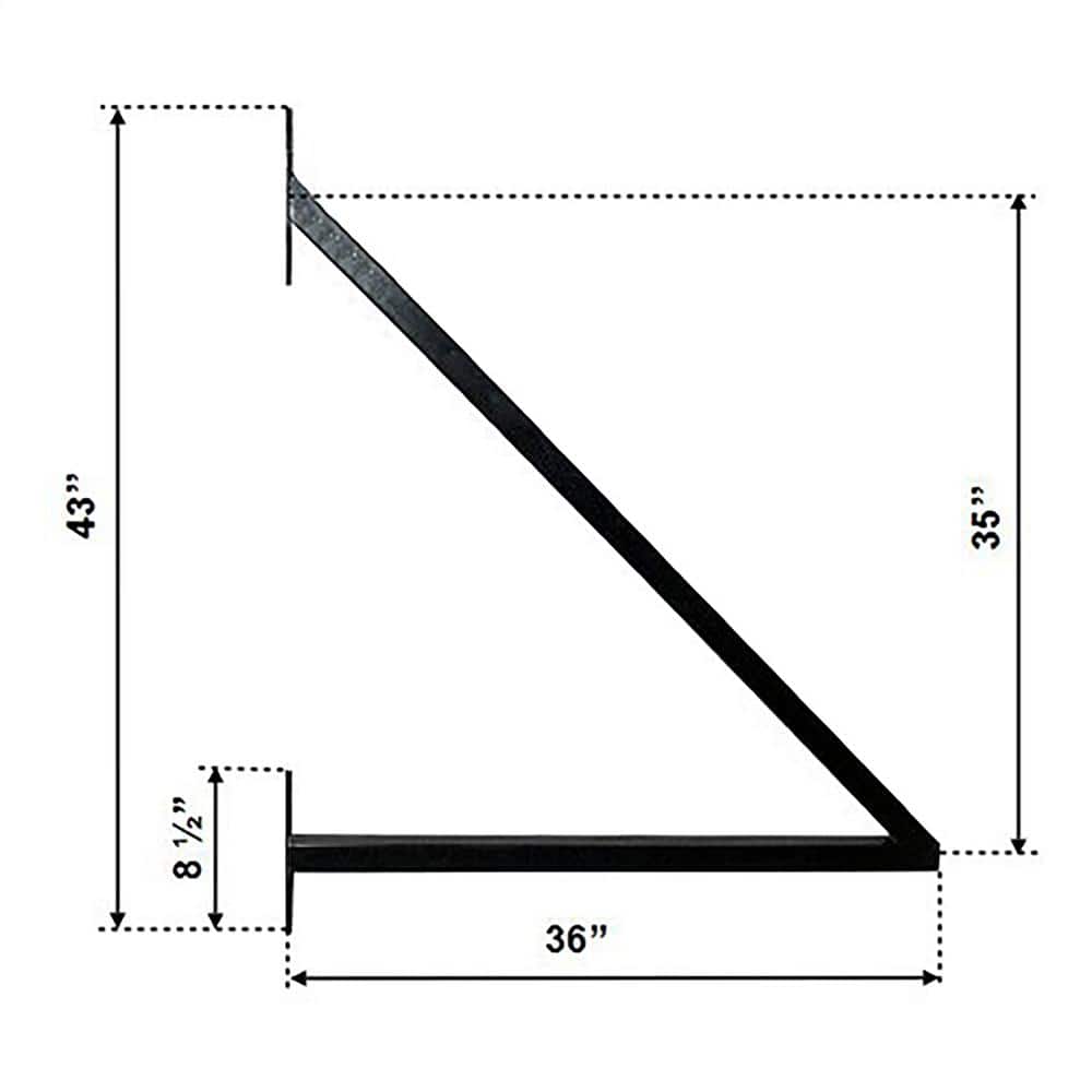 ALEKO 17 ft. x 6 ft. x 12 ft. Black Steel Single Sliding Driveway Gate Prague Style with Pedestrian Gate 5 ft. Fence Gate