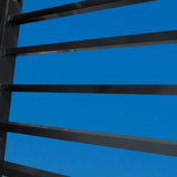 ALEKO 32 ft. x 5 ft. Milan Style Security Fence Panels Steel Fence Kit 4-Panel Gate Fence