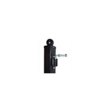 ALEKO 3.5 in. x 3.5 in. x 108 in. Black Steel Driveway Gate Post for Dual Oslo, Madrid, Stockholm Driveway Gates