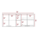 Amucolo 59.05 in. W x 12.4 in. D x 23.62 in. H Black Wood Ready to Assemble Wall Kitchen Cabinet with Shelves and Four Doors