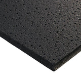Armstrong Ceilings Fine Fissured 24 in. x 24 in. Black Acoustic Drop Ceiling Tiles, Square Edge, 16-Pack (64 sq. ft.)