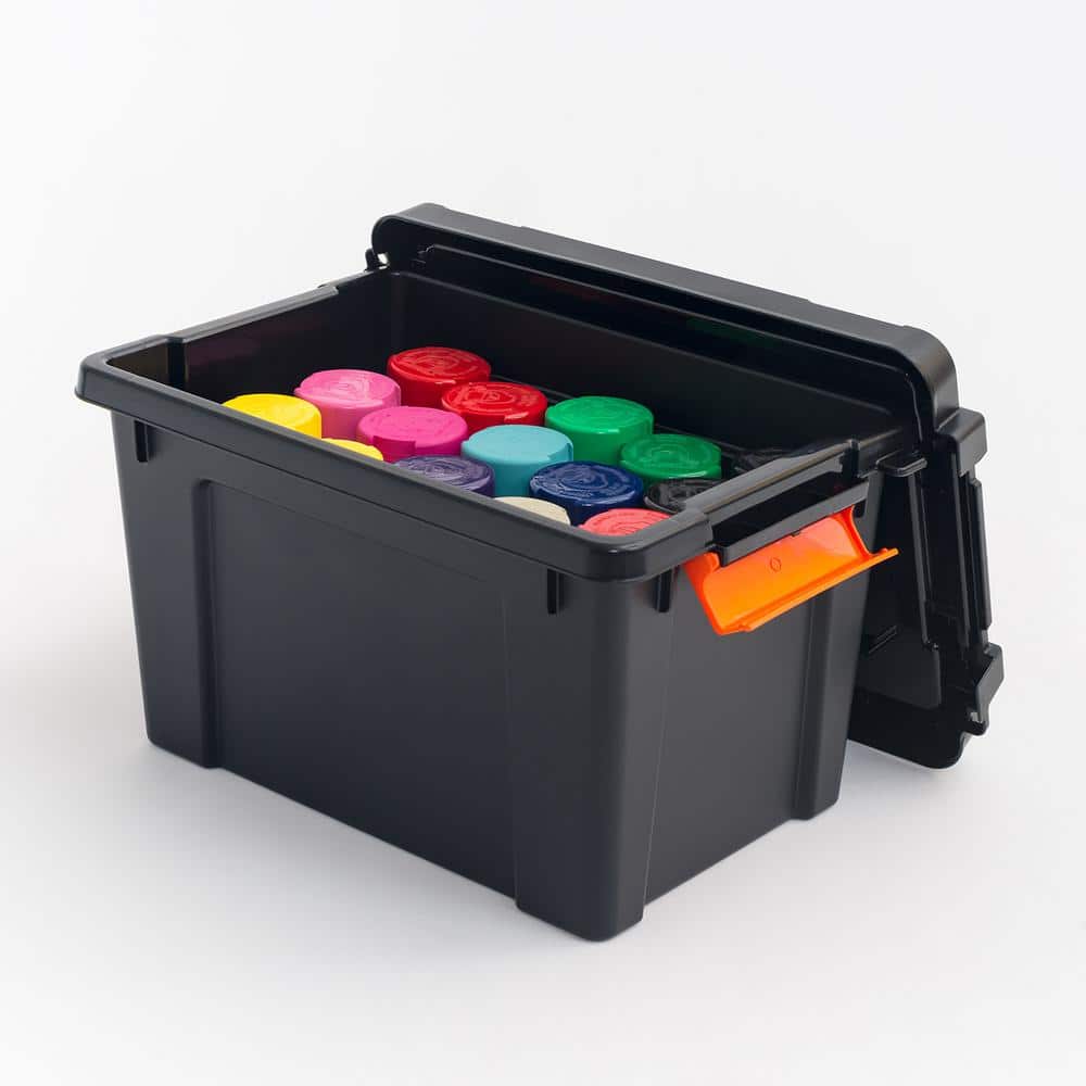 IRIS 20 Qt./5 Gal. Heavy-duty Stackable Storage Tote