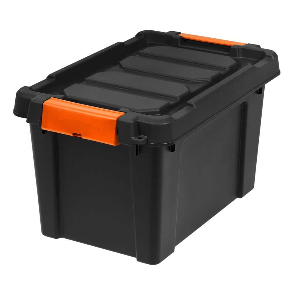 IRIS 20 Qt./5 Gal. Heavy-duty Stackable Storage Tote