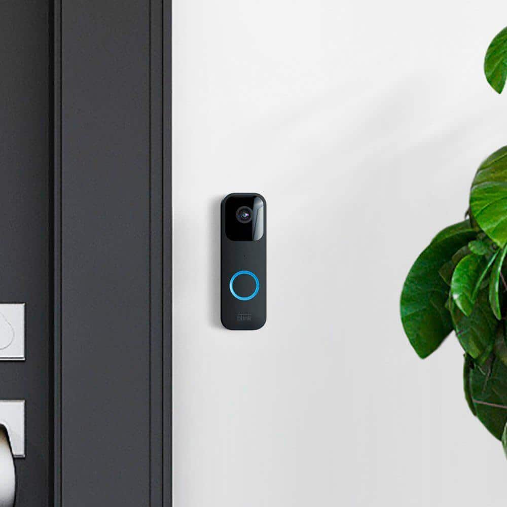 Blink Video Doorbell Plus Sync Module 2 - Battery or Wired - Smart Wi-Fi HD Video Doorbell Camera System in Black