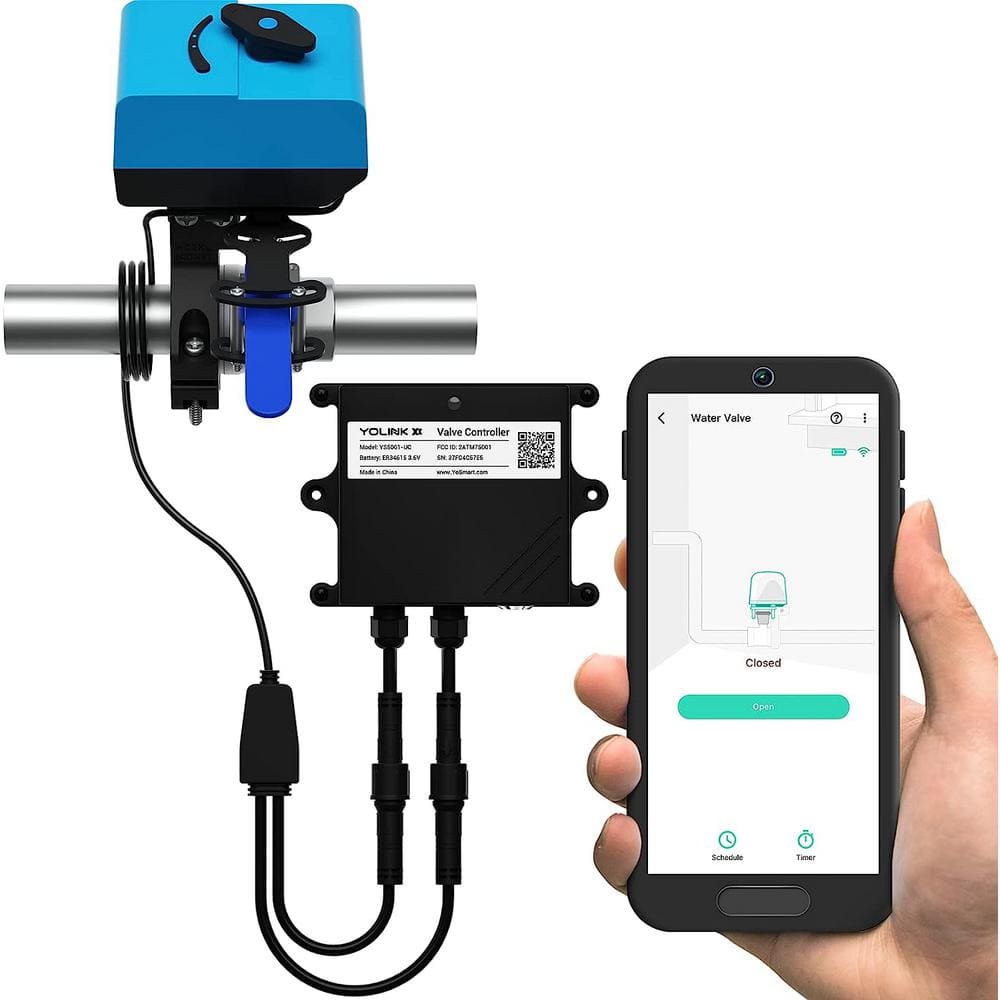 YoLink X3 Valve Controller and Bulldog Valve Robot Kit