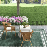 110 in. L x 17 in. H 5 Panels Black Metal Decorative Garden Fence, Decorative Border Fence for Landscape