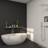Daltile Restore Black 11 in. x 10 in. Glazed Porcelain Penny Round Mosaic Tile (12.45 sq. ft./Case)