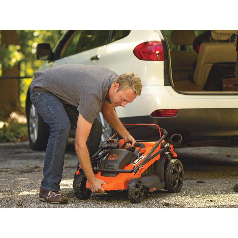BLACK+DECKER 40V MAX 20 in. Battery Powered Walk Behind Push Lawn Mower with (2) 2Ah Batteries & Charger