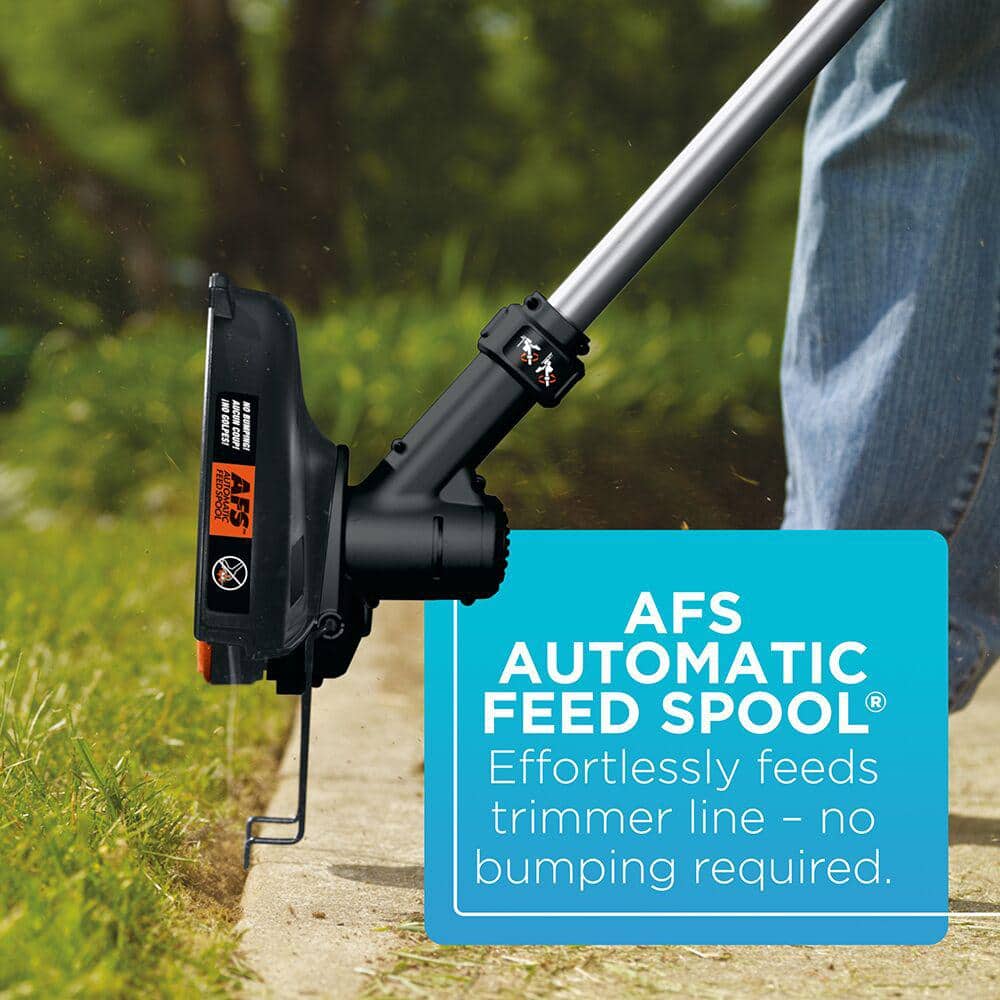 BLACK+DECKER 40V MAX 20 in. Battery Powered Walk Behind Push Lawn Mower and 2-in-1 String Trimmer/Edger with (2) 2Ah Batteries
