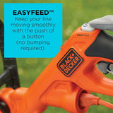 BLACK+DECKER 20 in. 13 AMP Corded Electric Walk Behind Push Lawn Mower and 14 in. 6.5 Amp Corded Single Line String Trimmer/ Edger