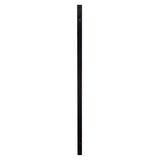 Deckorators 29-1/2 in. x 1 in. Black Aluminum Traditional Baluster (75-Pack)