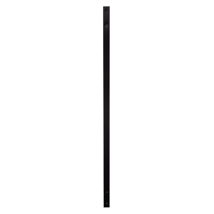 Deckorators 29-1/2 in. x 1 in. Black Aluminum Traditional Baluster (75-Pack)