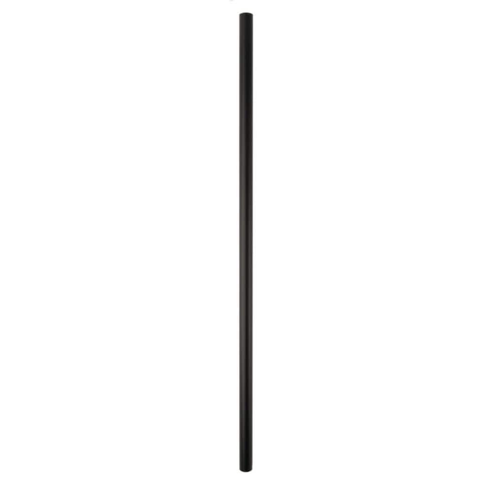 Deckorators 29 in. x .75 in. Textured Black Aluminum Round Classic Baluster (10-Pack)