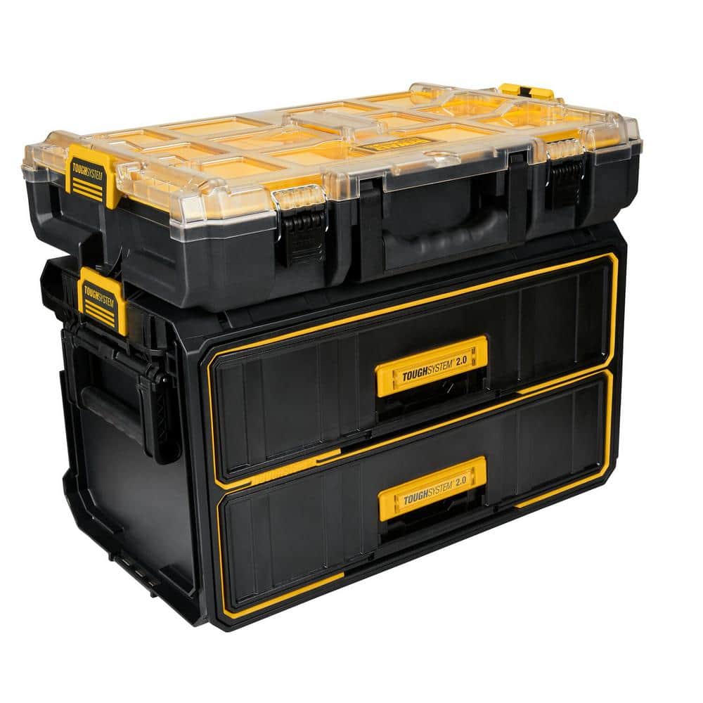 DEWALT TOUGHSYSTEM 2.0 10-Compartment Deep Small Parts Organizer