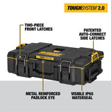 DEWALT TOUGHSYSTEM 2.0 Small Tool Box with Bonus 22 in. Medium Tool Box and 24 in. Mobile Tool Box (3-Piece Set)
