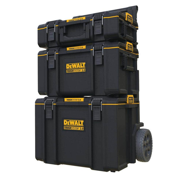 DEWALT TOUGHSYSTEM 2.0 Small Tool Box with Bonus 22 in. Medium Tool Box and 24 in. Mobile Tool Box (3-Piece Set)