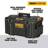 DEWALT TOUGHSYSTEM 2.0 Small Tool Box with Bonus 22 in. Medium Tool Box and 24 in. Mobile Tool Box (3-Piece Set)