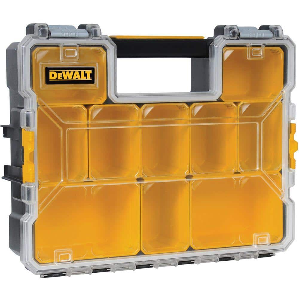 DEWALT 10-Compartment Shallow Pro Small Parts Organizer