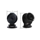 Energizer Smart Wi-Fi Plug-In Black Indoor Wired Camera, 1080P Full HD, Cloud/Micro-SD Card Support