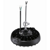 EnviroLite 9 in. Round Integrated LED Black High Bay Light, 5000K