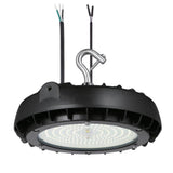 EnviroLite 9 in. Round Integrated LED Black High Bay Light, 5000K