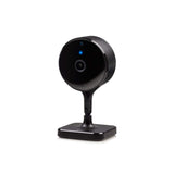 eve Wireless Indoor Plug-In Smart Security Camera with Night Vision, 2-Way Audio, Built-in Microphone & Speaker (Black)
