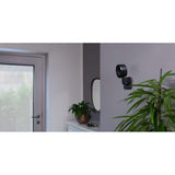 eve Wireless Indoor Plug-In Smart Security Camera with Night Vision, 2-Way Audio, Built-in Microphone & Speaker (Black)