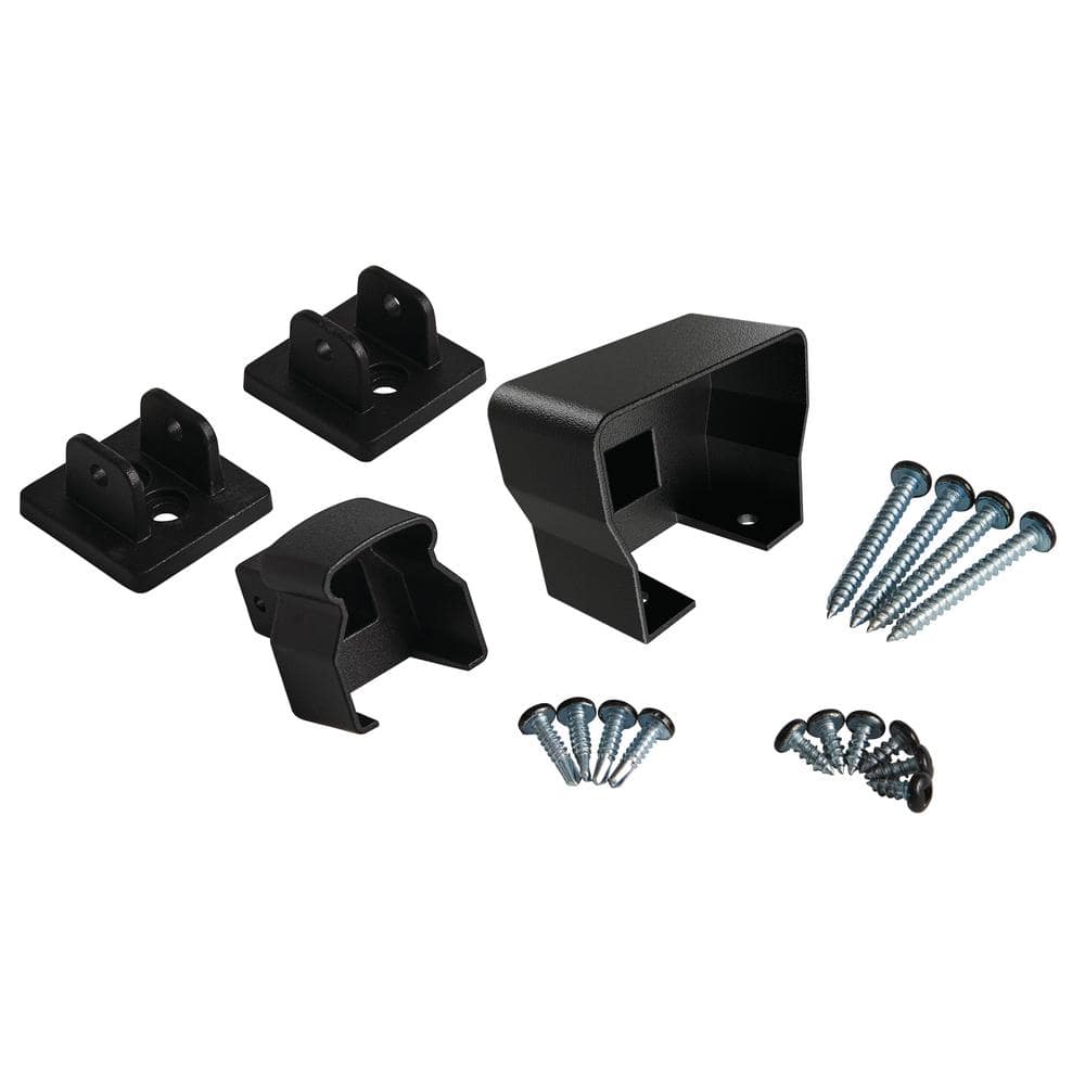 Fiberon Cityside Black Contemporary Stair Bracket